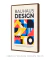 Quadro Decorativo Bauhaus Design - Moderna Quadros Decorativos | Cupom Aqui