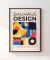 Quadro Decorativo Bauhaus Design