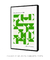 Quadro Decorativo Bauhaus School Design Verde - comprar online