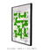 Quadro Decorativo Bauhaus School Design Verde