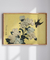 Quadro Decorativo Hokusai Hortência e Andorinha Horizontal na internet