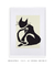Imagem do Quadro Decorativo Le Chat Bleu Inspirado Matisse