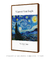 Quadro Decorativo Van Gogh The Starry Night Vertical na internet