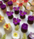 Mini flores para doces