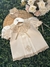 Conjunto Briza | Off White na internet