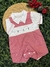 Conjunto Heitor | Xadrez vermelho