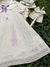 Vestido Eloá | Bordado Lilás na internet