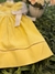 Vestido Jardim das abelhas | Amarelo - loja online