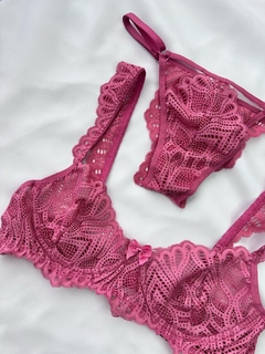 Conjunto Just Girl - rosa chá