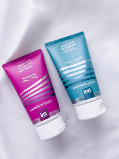 Kit sensação e cuidado - sabonete íntimo feminino e masculino afrodisíaco