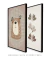 composição 2 quadros - baruzinho no.8 + baruzinho no.7 - comprar online