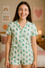 Pijama americano infantil menina Dinossauro curto - comprar online