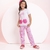 PIJAMA INFANTIL LONGO FEMININO ANA - CEREJINHA ROSA - comprar online