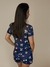 Pijama Feminino Americano Curto Harry Potter Viés Azul – Suede Premium Conforto - Pijaminhas