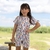 Pijama infantil menina casinha de boneca curto - comprar online