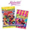 Fresas y moras grajeado