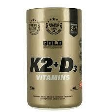 Vitamina K2+D3 Comprimidos 30 Gold Nutrition
