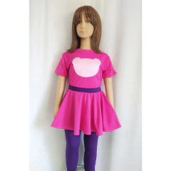 Fantasia Aventureira Rosa com bordado na internet