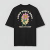 Camiseta Oversized com Estampa nas costas