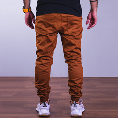 calça jogger masculina caramelo