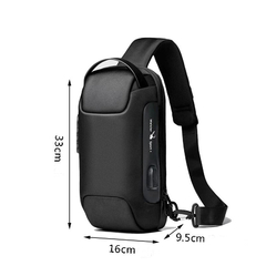 Shoulder Bag Carregamento USB - À Prova D'aguá - loja online