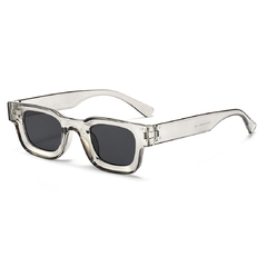 óculos masculino retro transparente