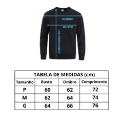 Moletom Flowers Preto