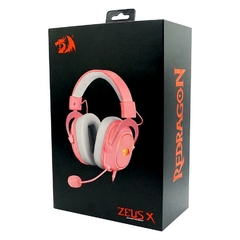 AURIC.REDRAGON H510P-RGB ZEUS-X 7.1 USB ROSA - Videosuiza