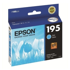 CARTUCHO ORIGINAL EPSON 195 NEGRO Y COLORES - Videosuiza