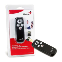 PUNTERO GENIUS MEDIA POINTER 100 2.4GHZ - Videosuiza