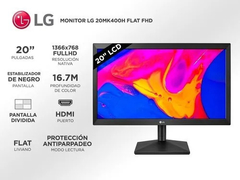 MONITOR 20" LG 20MK400 en internet