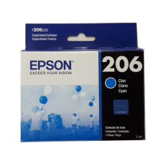 CARTUCHO ORIGINAL EPSON 206 NEGRO Y COLORES en internet