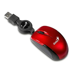 MOUSE GENIUS MINI MICRO TRAVELER RETRACTIL - Videosuiza