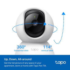 Imagen de CAMARA DE SEGURIDAD WIFI TP-LINK TAPO C210 360°