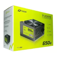FUENTE 650W NOGA atx650w
