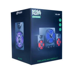 Parlantes Noga 2.1 Ng-650p Gamer Led Multimedia - comprar online