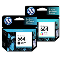 Cartucho Original HP 664 Negro o color