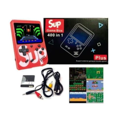 CONSOLA SUP GAME BOX 400 EN 1 + JOYSTICK (CONSULTAR COLORES) en internet