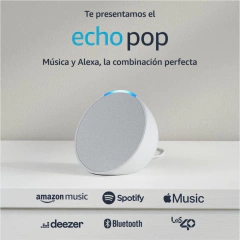 Imagen de PARLANTE ALEXA AMAZON ECHO POP 1ST GEN BLANCO