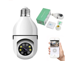 CAMARA DE SEGURIDAD WIFI FOCO PANORAMA 360° en internet