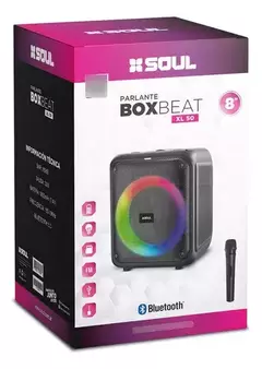 PARLANTE SOUL XL50 BOXBEAT 8" 30W C/MICROFONO - comprar online
