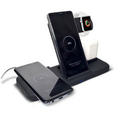 CARGADOR INALAMBRICO SOUL BASE STAND 4 EN 1