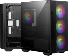 GABINETE MSI MAG FORCE M100A 4 COOLERS RGB en internet