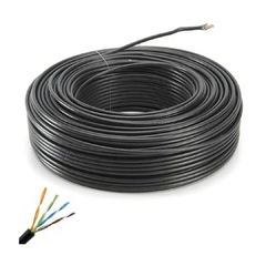Cable DE RED POR METRO EXTERIOR C5E