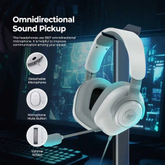 Imagen de AURICULAR HAVIT HV-H2230BG BLANCO INALAMBRICO