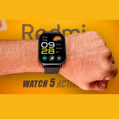 Imagen de Smartwatch Xiaomi Redmi Watch 5 Active Negro 2" LCD 18 Días Llamadas Bluetooth