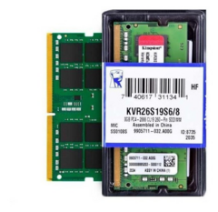 MEMORIA NOTEBOOK DDR4 8GB KINGSTON 2666HZ