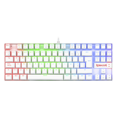 TECLADO MECANICO REDRAGON KUMARA K552W-RGB BLANCO