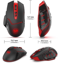 Mouse inalambrico Redragon M690 Mirage - Videosuiza