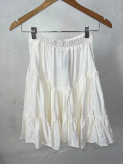 POLLERA LOLO VALENZUELA NUEVA BLANCA en internet